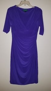 Beautiful Deep Purple Ralph Lauren Dress 6